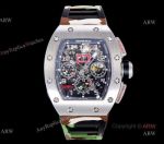 KV Factory Richard Mille Flyback Chronograph RM011-FM Titanium With Camouflage Rubber Strap